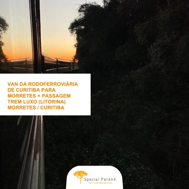 Trem de Luxo Pôr do Sol Simples - imagem 1