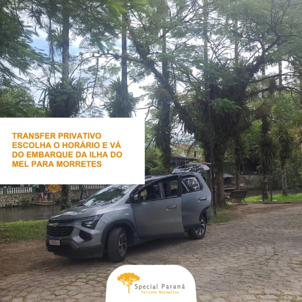Transfer privativo Embarque Ilha do Mel / Morretes (carro) - imagem 1