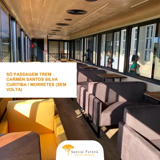 Passagem Ida Trem Carmen Silva Santos Curitiba - Morretes - imagem 1